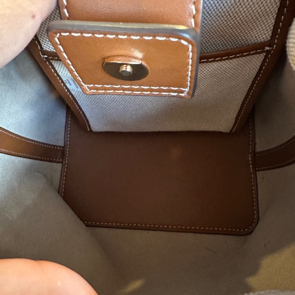 Tory Burch Blake canvas bucket Bag - Picture 8 of 12